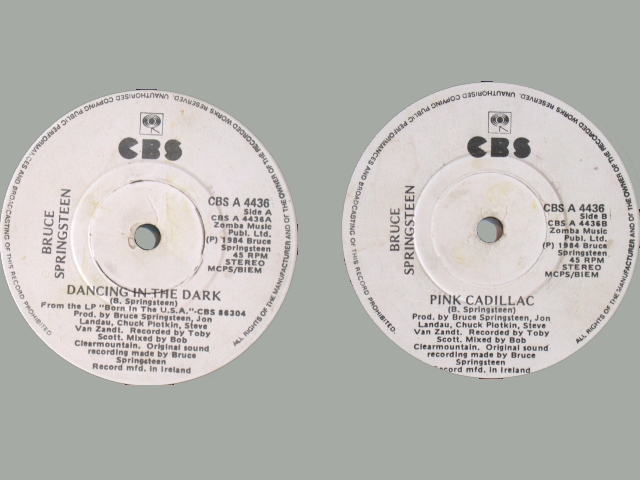 Bruce Springsteen - DANCING IN THE DARK / PINK CADILLAC